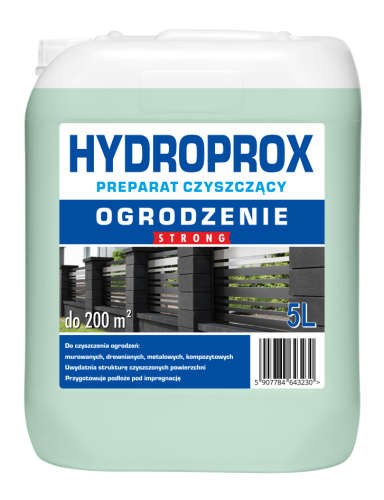 HYDROPROX CZYSZCZENIE OGRODZENIE 5L
