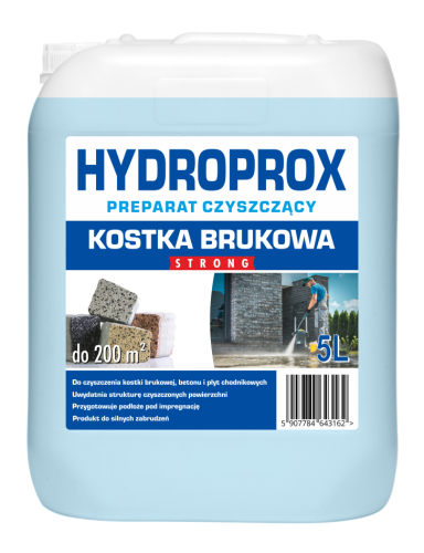HYDROPROX CZYSZCZENIE KOSTKA BRUKOWA 5L