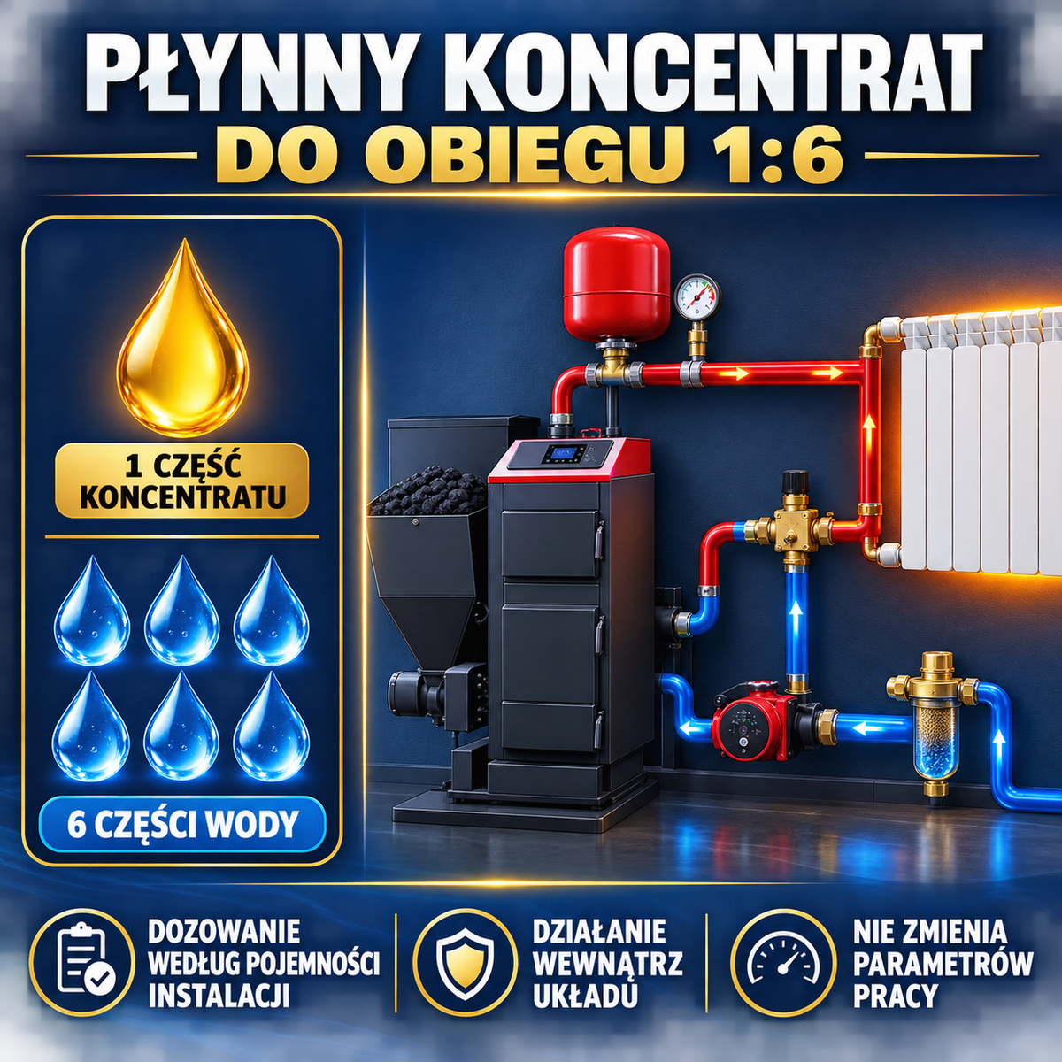 ESANDOL pro line płynny smar do kotłów na ekogroszek