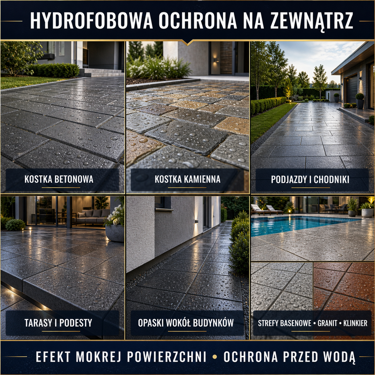ESANDOL pro line powłoka hydrofobowa kostka brukowa