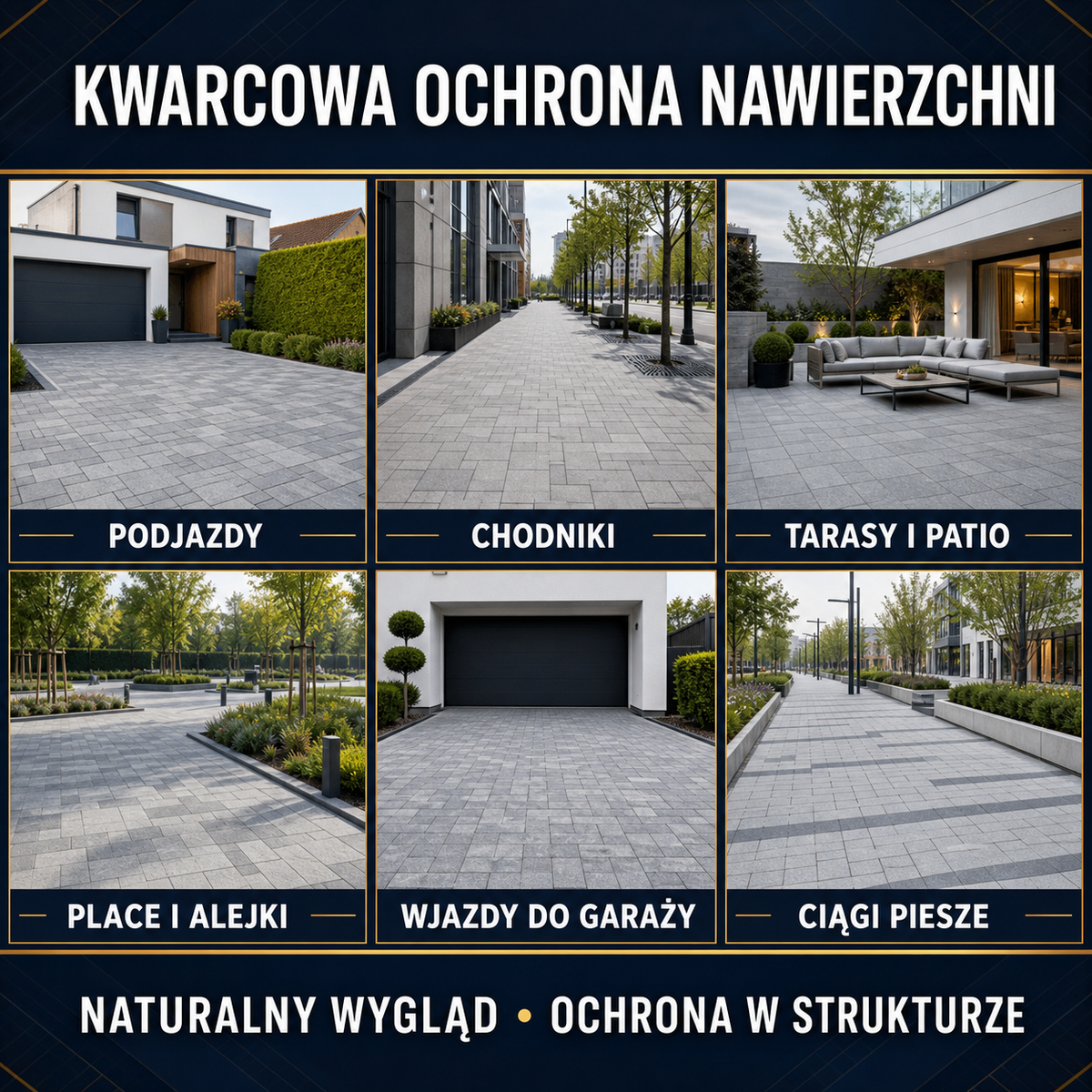 ESANDOL pro line powłoka kwarcowa kostka brukowa