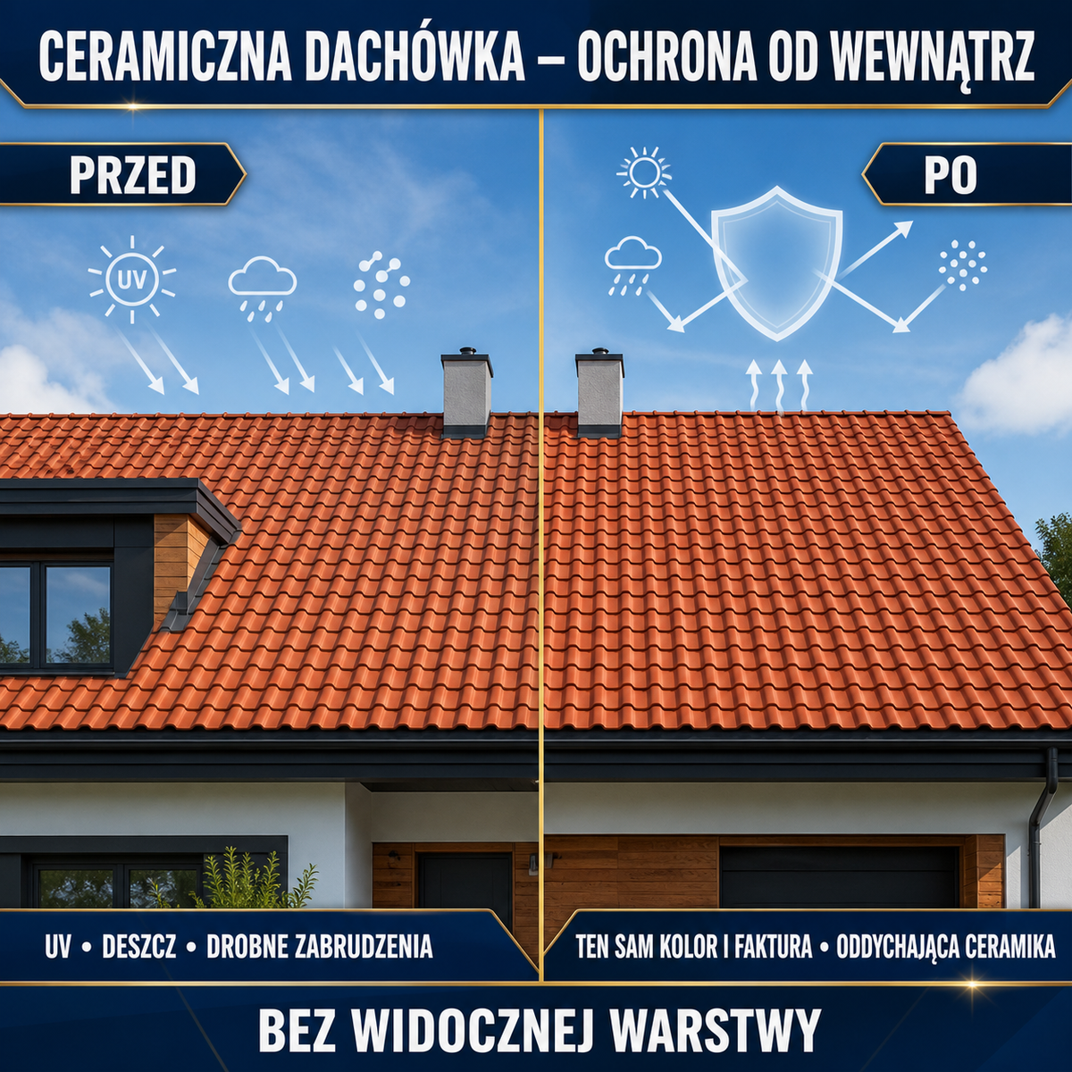 ESANDOL pro line powłoka ochronna dachówka ceramiczna