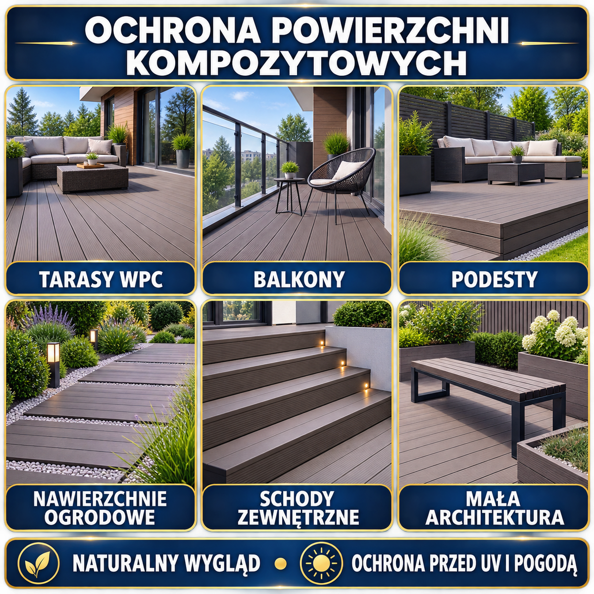 ESANDOL pro line powłoka ochronna deski tarasowe kompozytowe