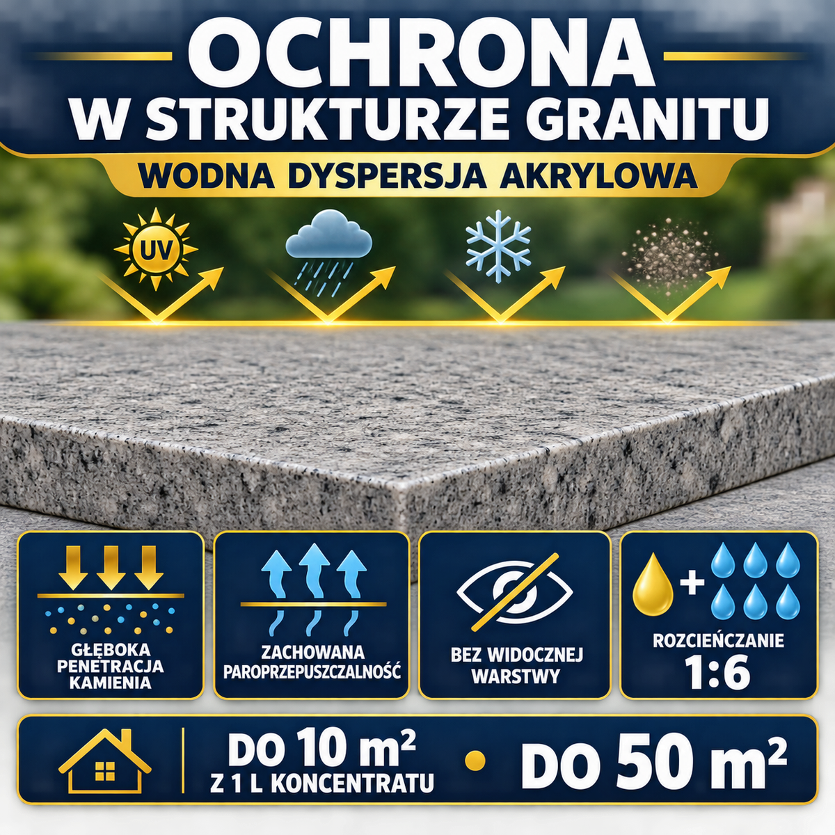 ESANDOL pro line powłoka ochronna granit