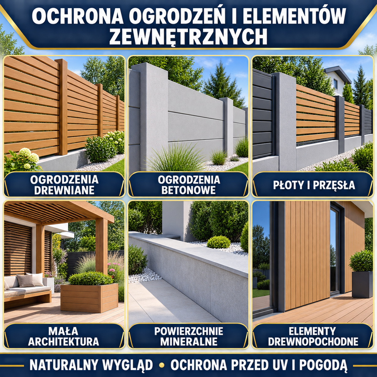 ESANDOL pro line powłoka ochronna ogrodzenie