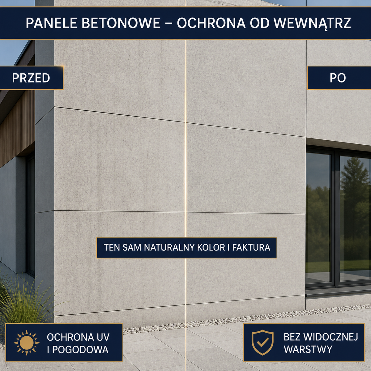 ESANDOL pro line powłoka ochronna panele betonowe