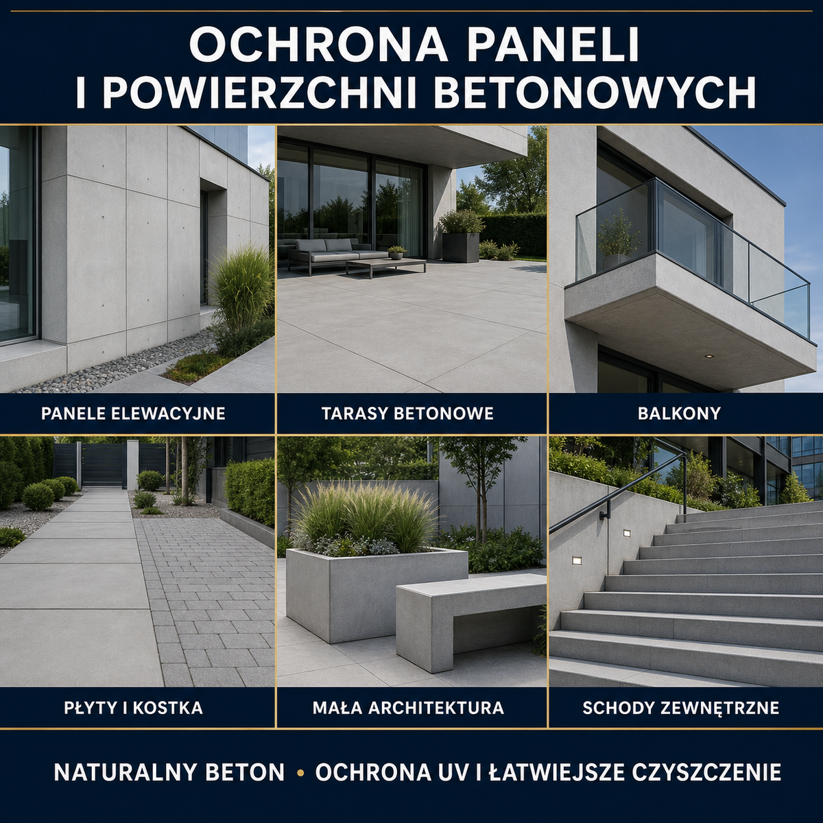 ESANDOL pro line powłoka ochronna panele betonowe