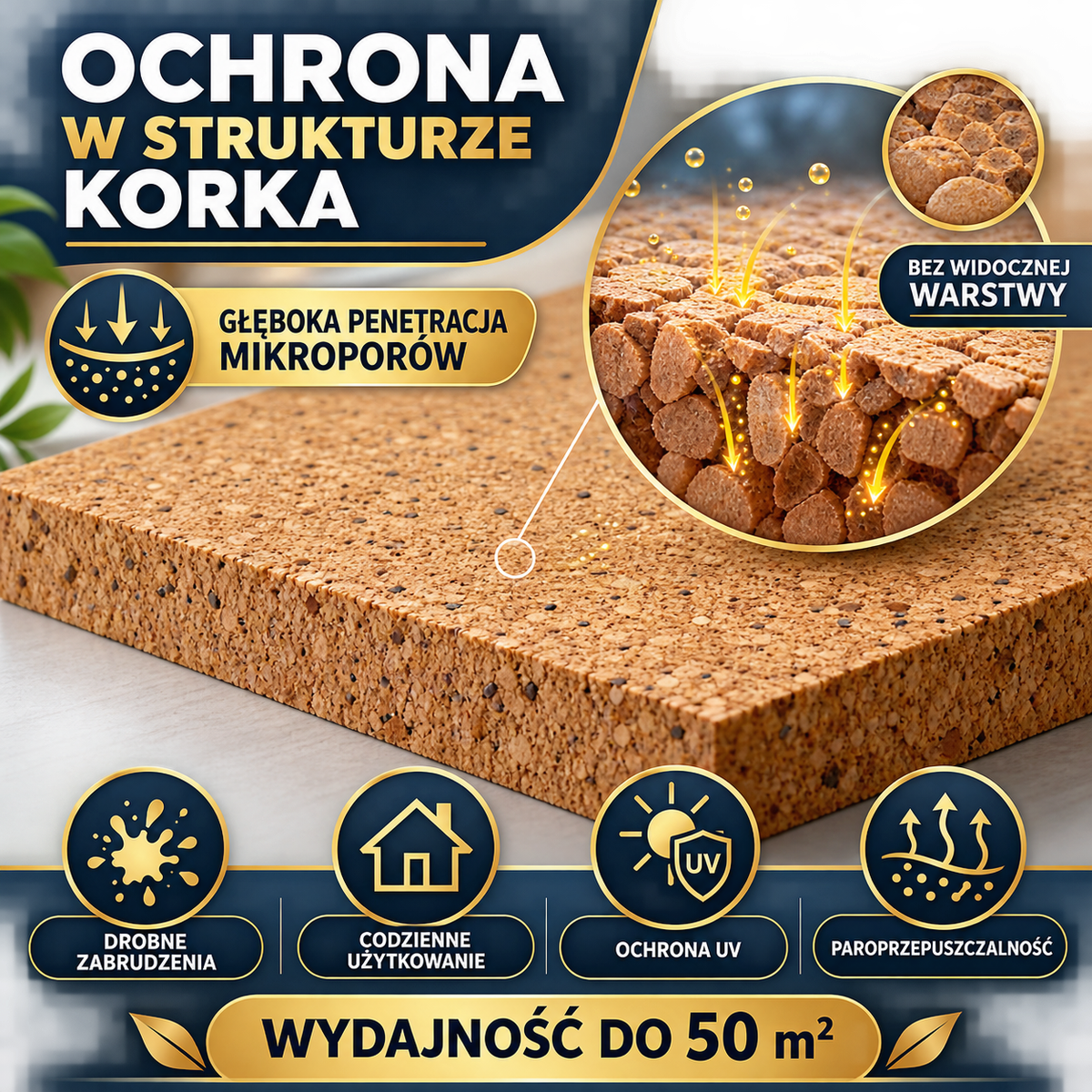 ESANDOL pro line powłoka ochronna panele korkowe