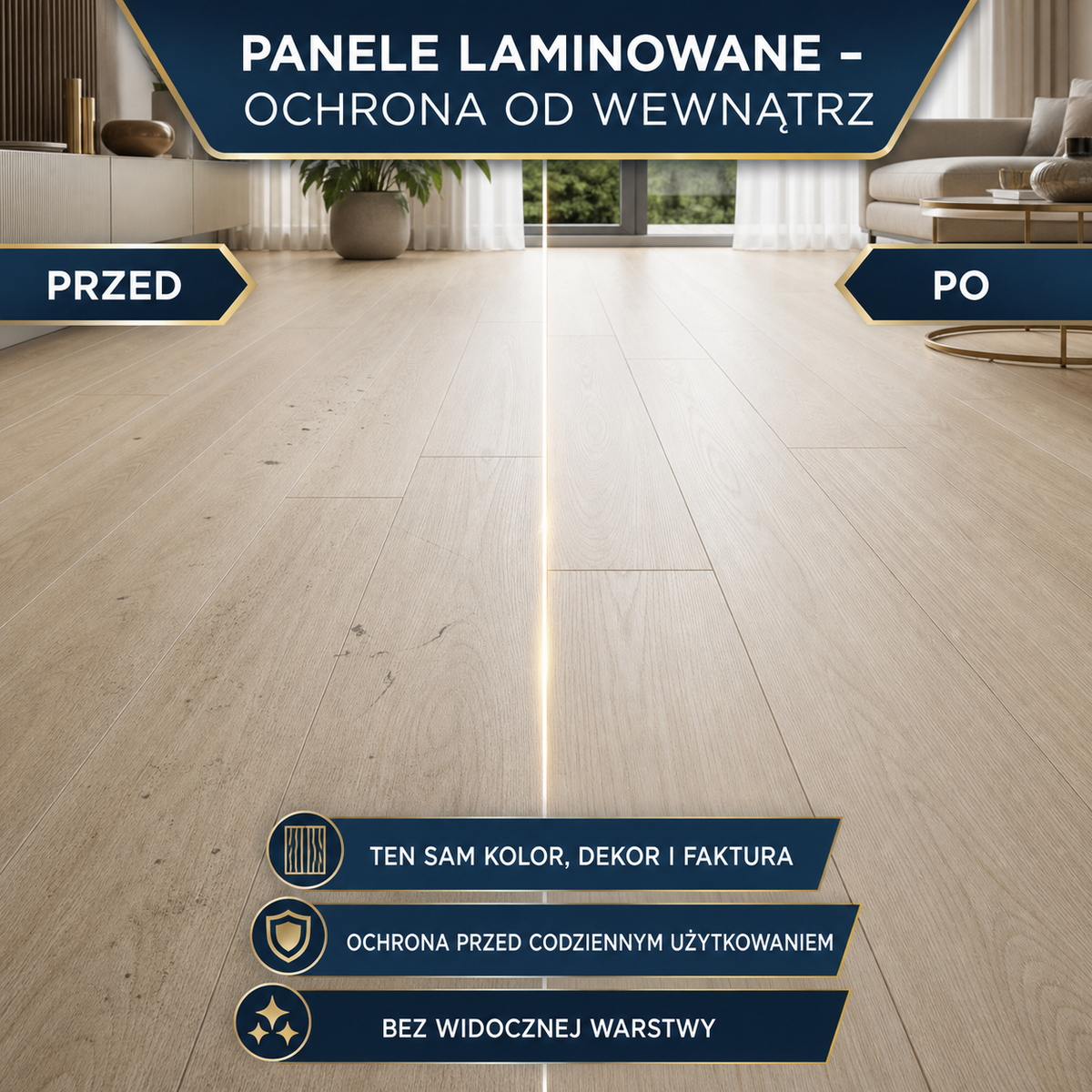ESANDOL pro line powłoka ochronna panele laminowane
