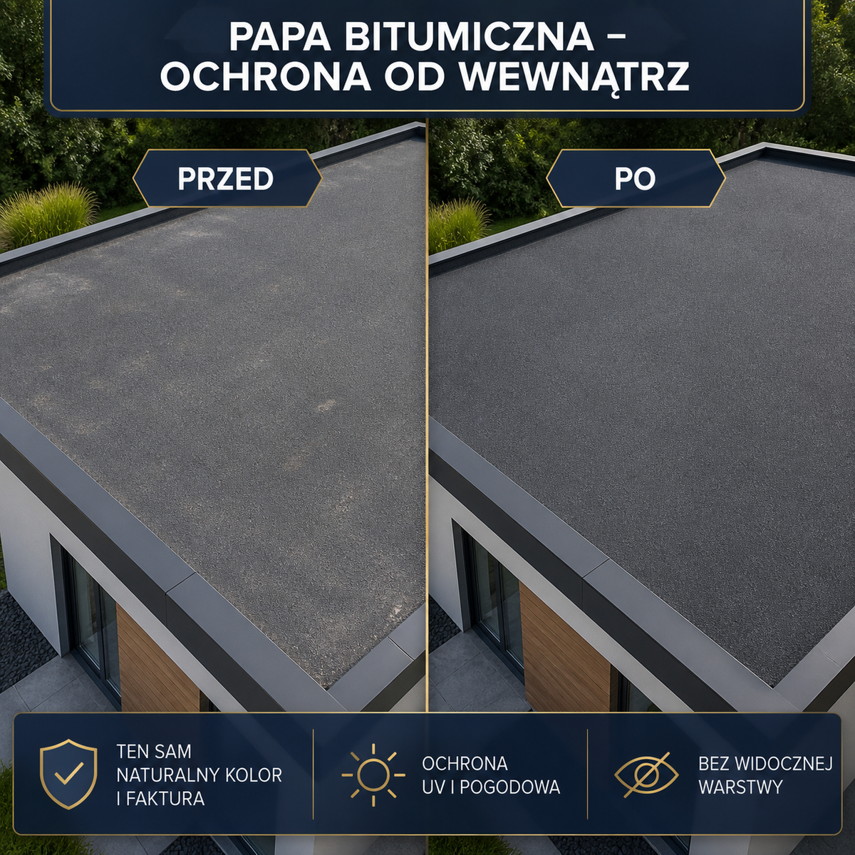 ESANDOL pro line powłoka ochronna papa bitumiczna