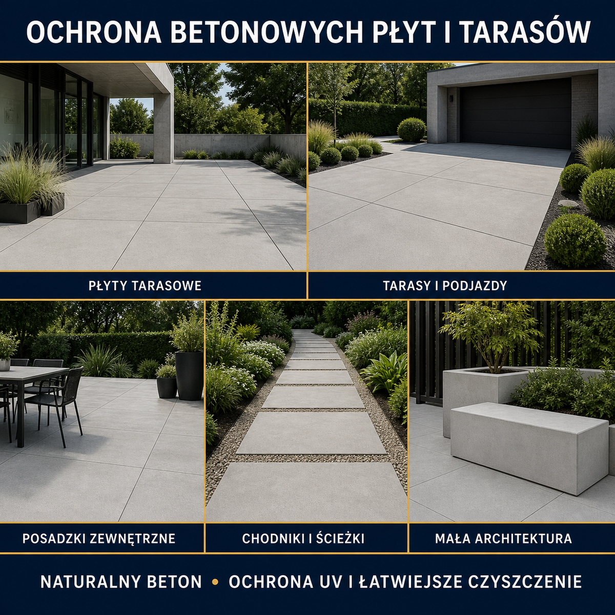 ESANDOL pro line powłoka ochronna płyty tarasowe betonowe