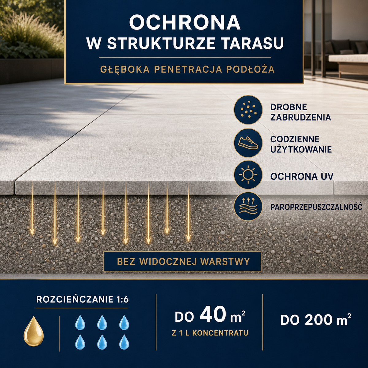 ESANDOL pro line powłoka ochronna taras