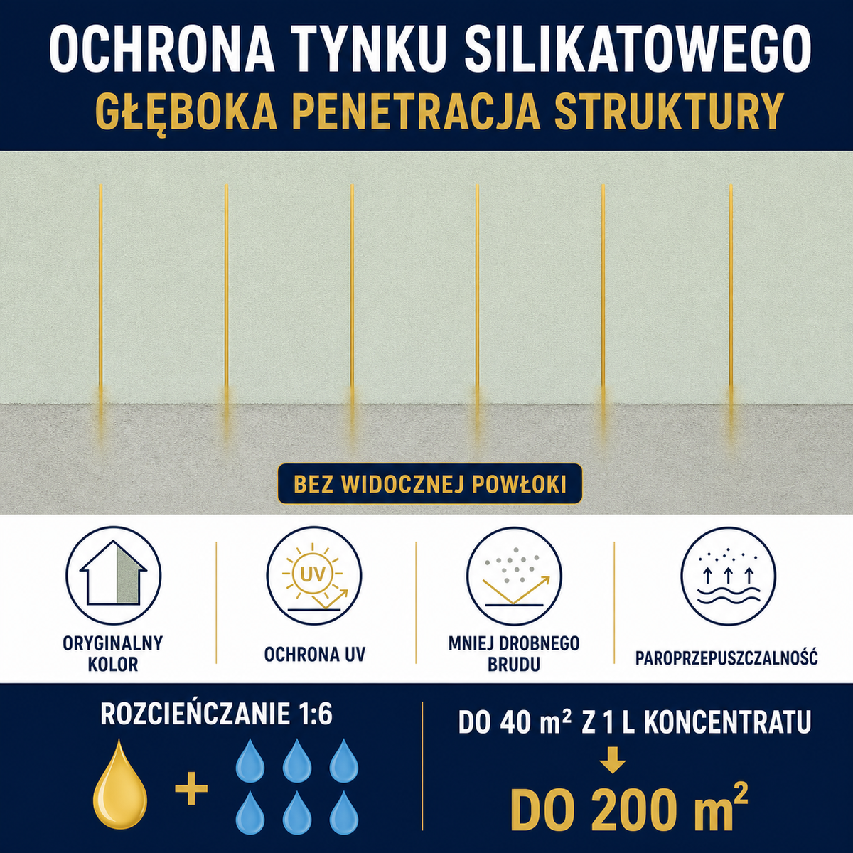 ESANDOL pro line powłoka ochronna tynk silikatowy