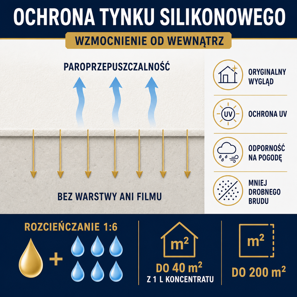 ESANDOL pro line powłoka ochronna tynk silikonowy