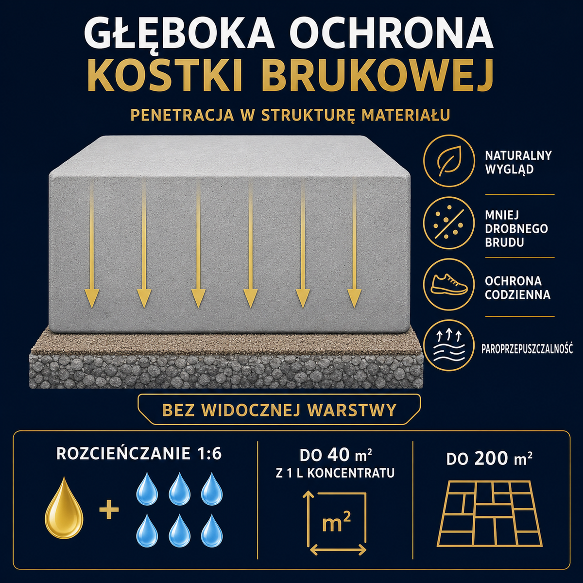 ESANDOL pro line powłoka polimerowa kostka brukowa