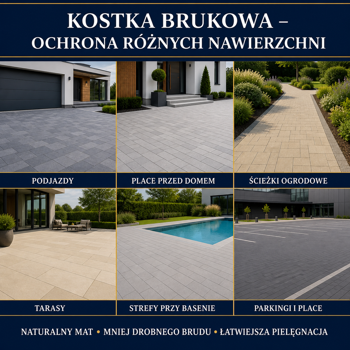 ESANDOL pro line powłoka polimerowa kostka brukowa