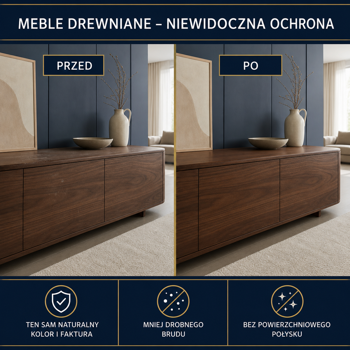 ESANDOL pro line powłoka woskowa meble drewniane