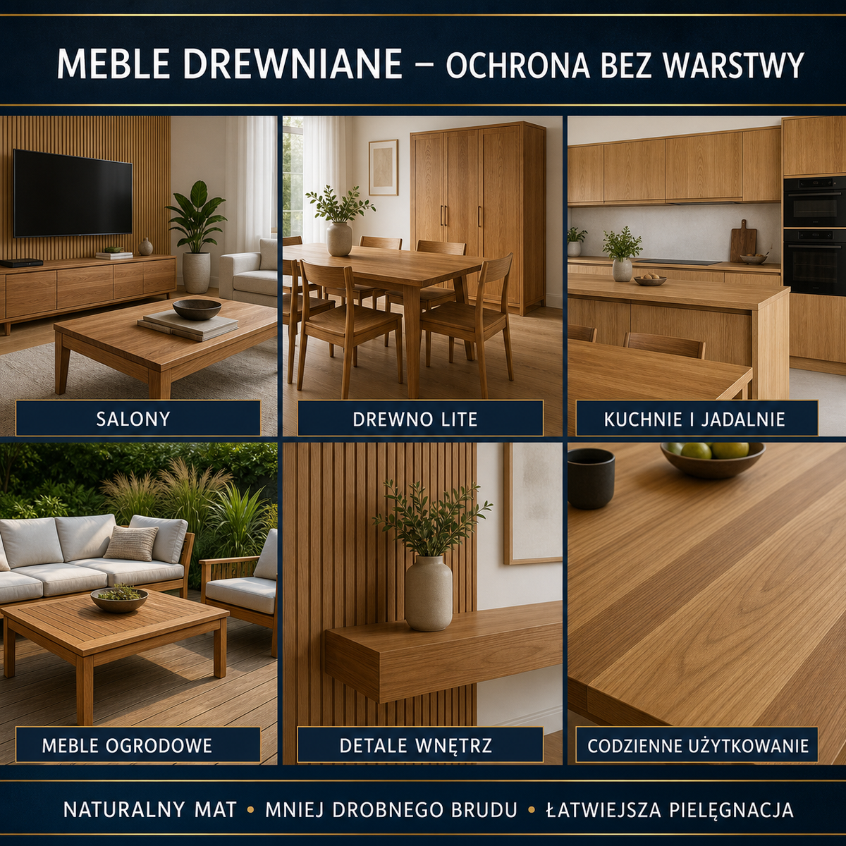 ESANDOL pro line powłoka woskowa meble drewniane