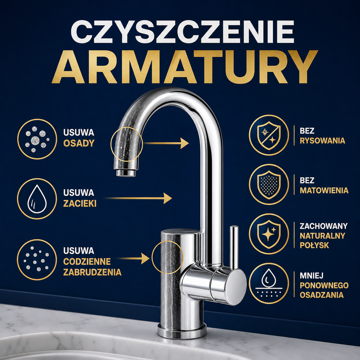 ESANDOL pro line preparat czyszczący armatura