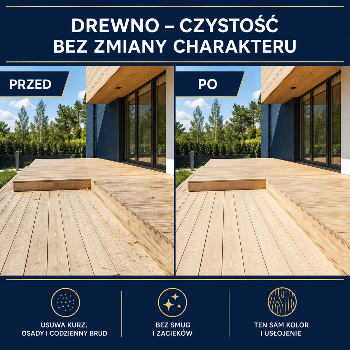 ESANDOL pro line preparat czyszczący drewno