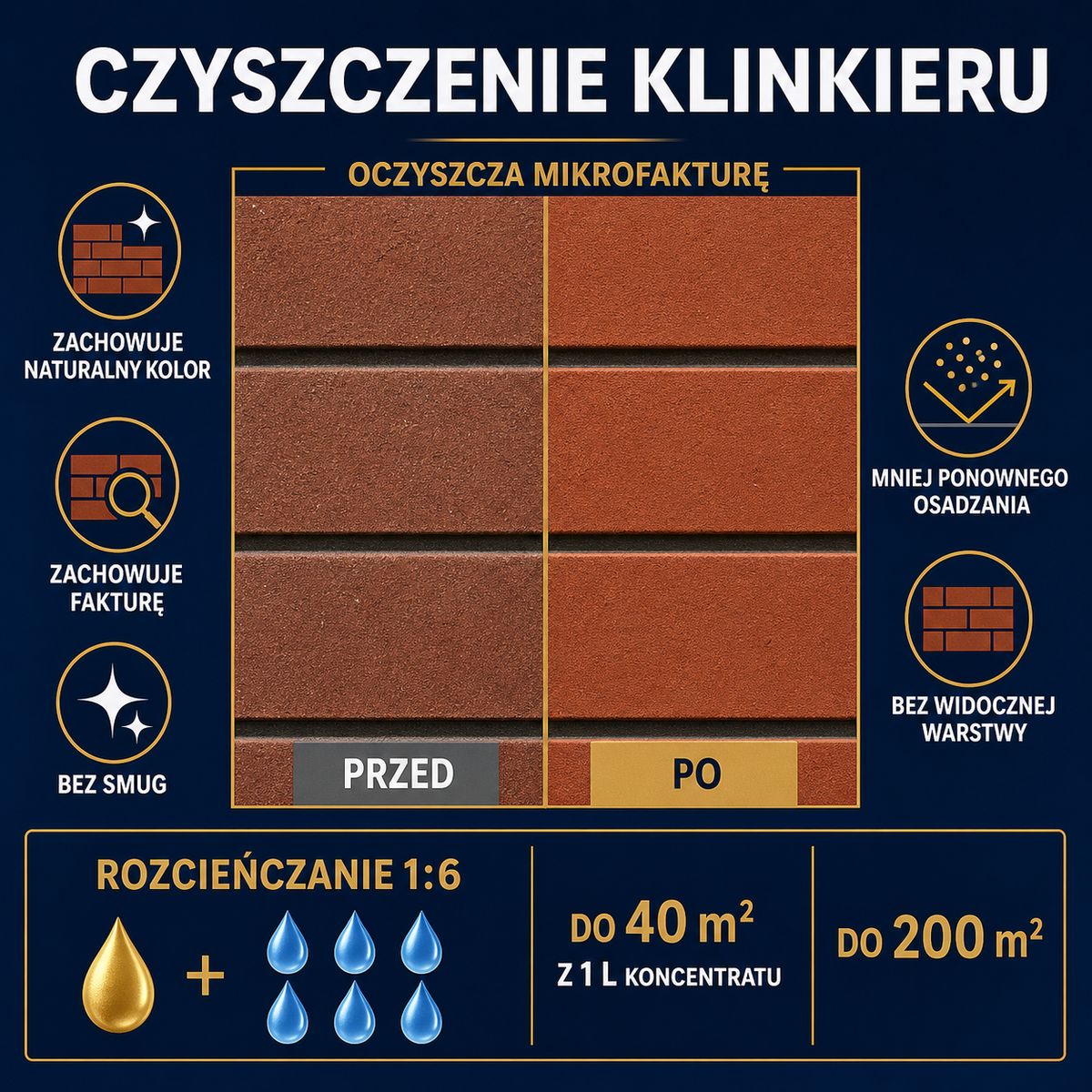 ESANDOL pro line preparat czyszczący klinkier