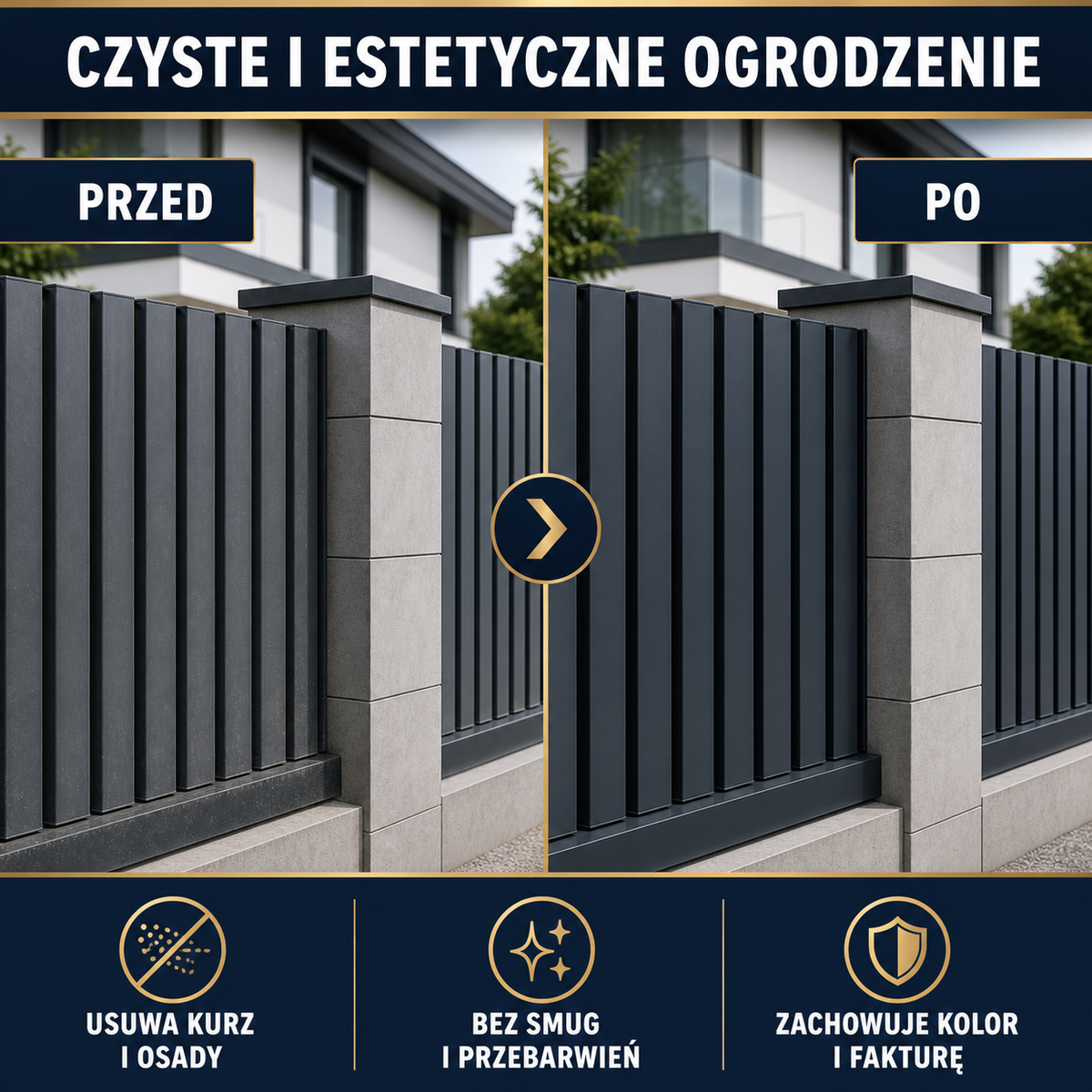 ESANDOL pro line preparat czyszczący ogrodzenie