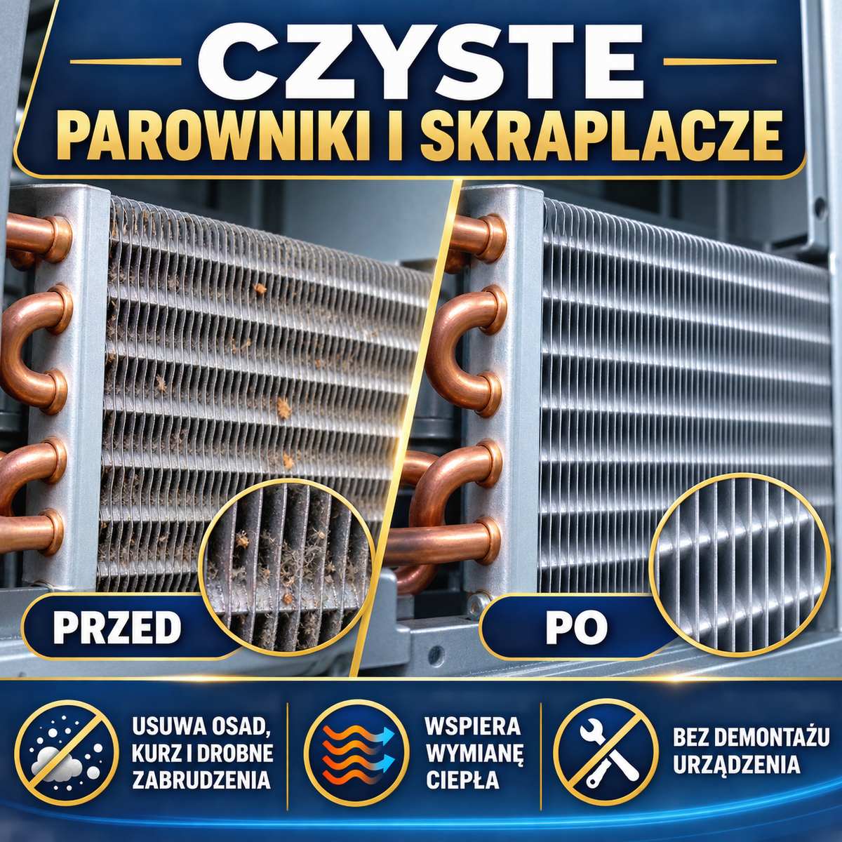 ESANDOL pro line preparat czyszczący parowniki i skraplacze