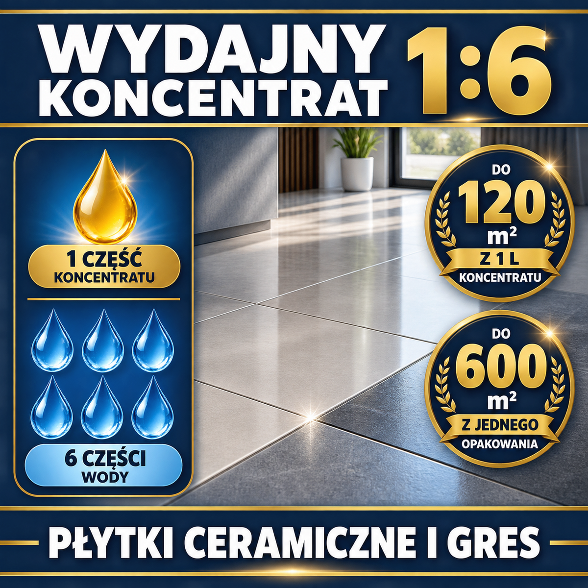 ESANDOL pro line preparat czyszczący płytki