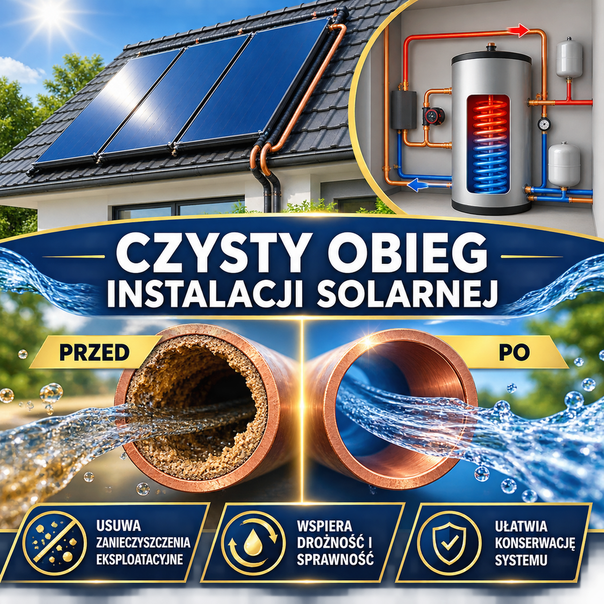 ESANDOL pro line preparat czyszczący systemy solarne