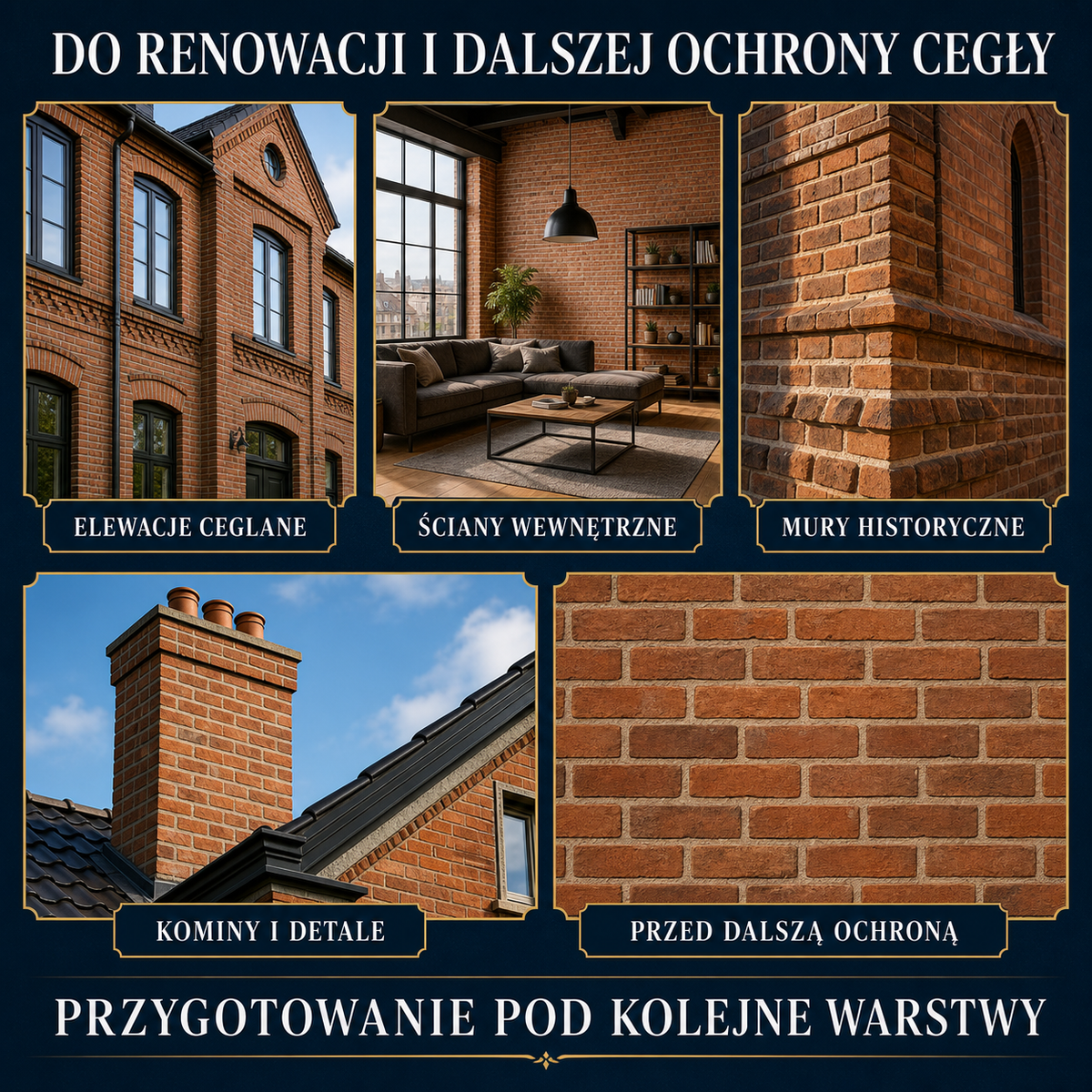ESANDOL pro line preparat gruntujący stara cegła
