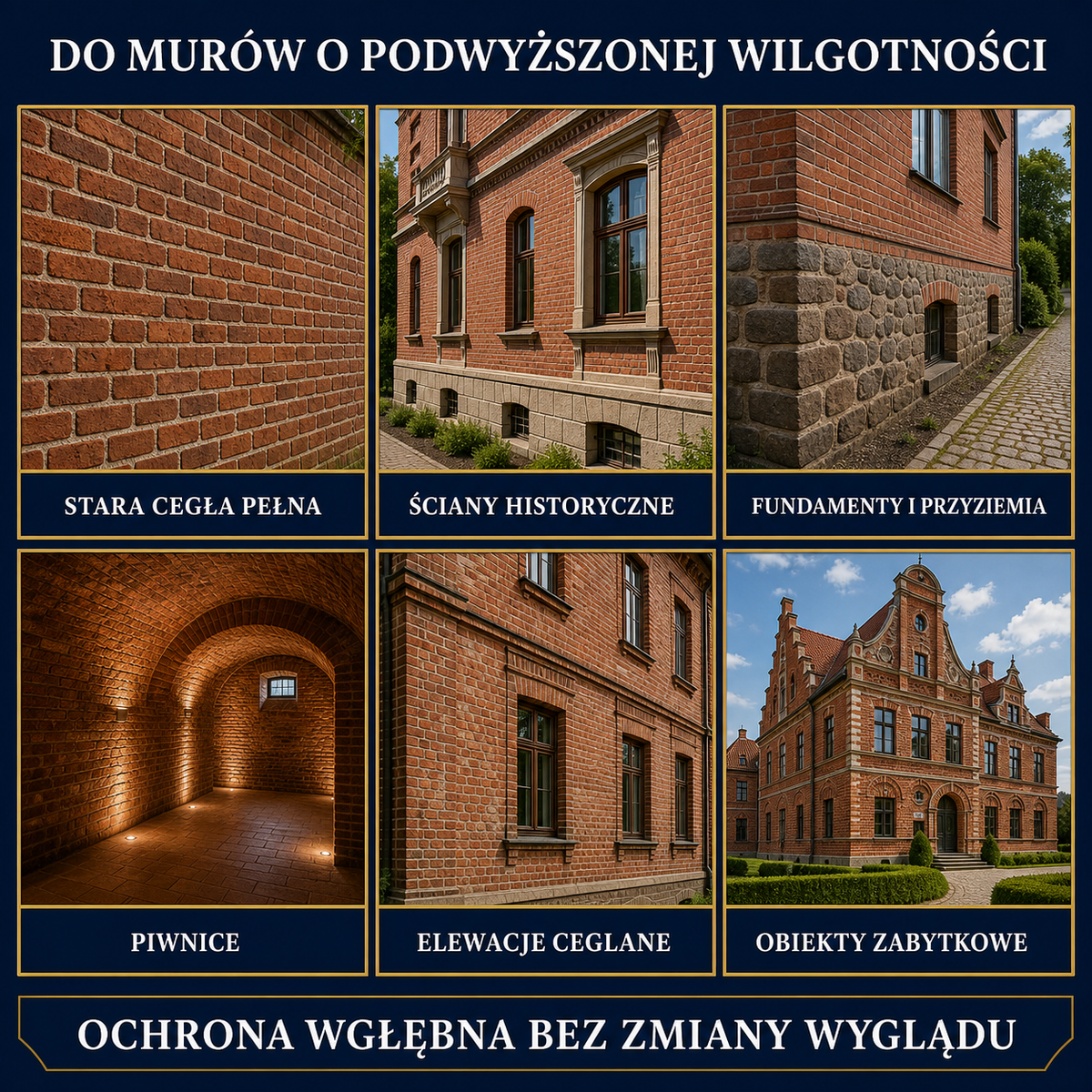 ESANDOL pro line preparat wchłanialny iniekcja starej cegły