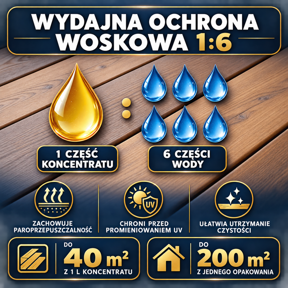 ESANDOL pro powłoka woskowa konstrukcje drewniane