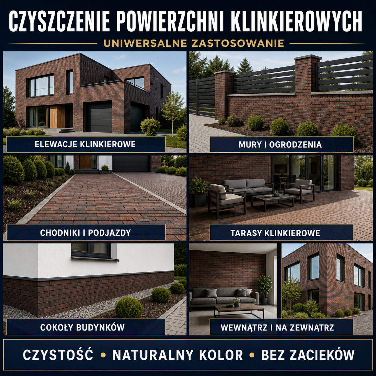 HYDROPROX czyszczenie klinkier