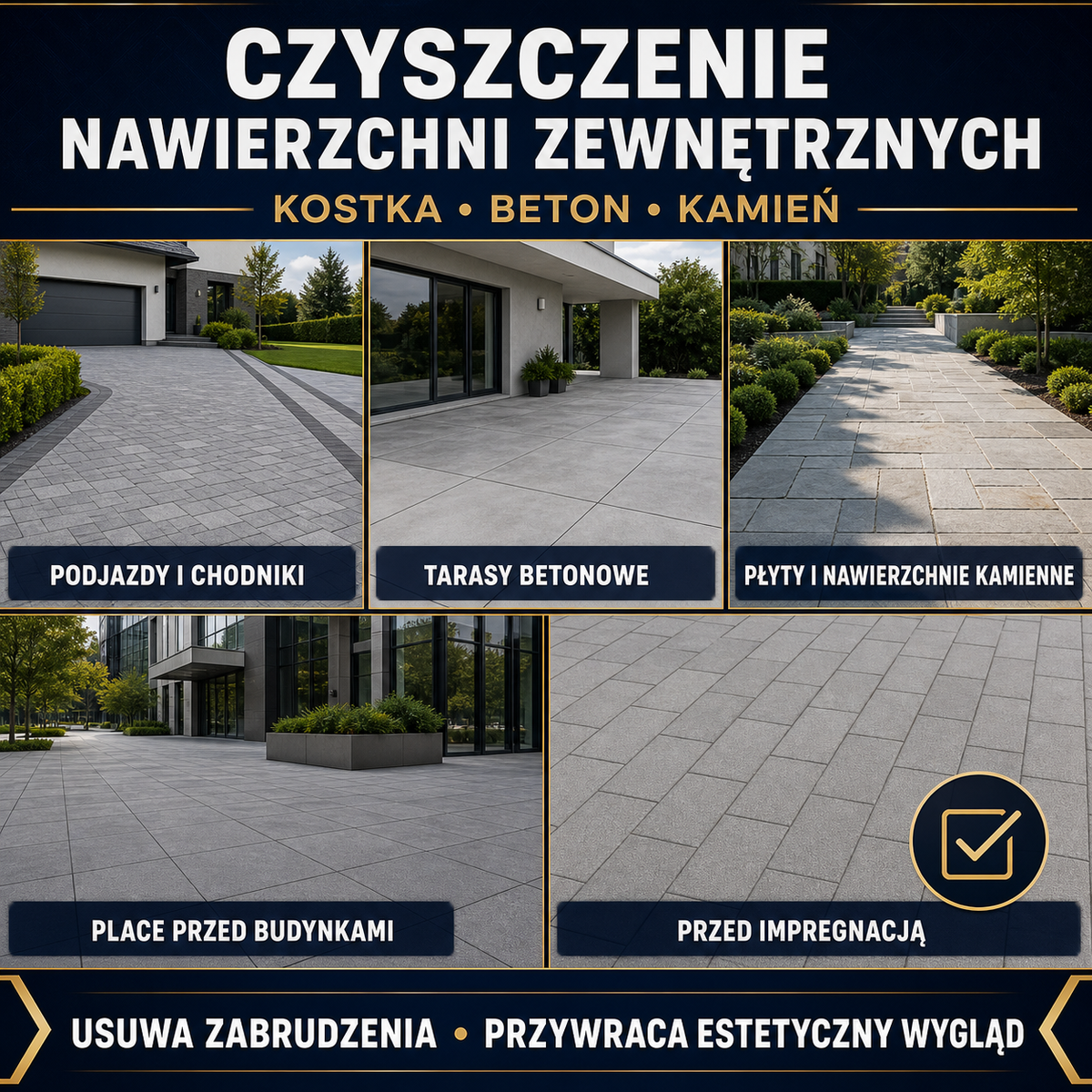 HYDROPROX czyszczenie kostka brukowa