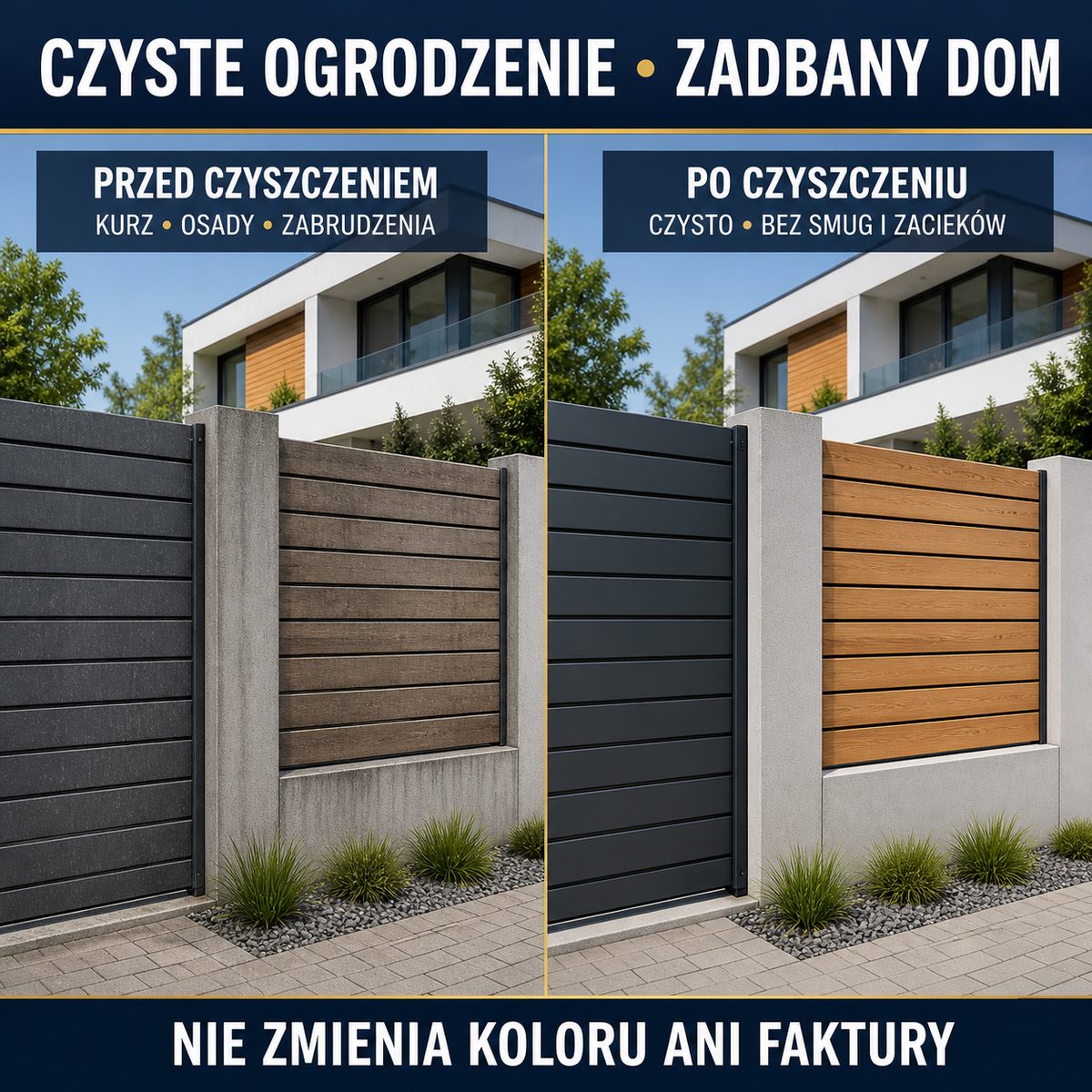 HYDROPROX czyszczenie ogrodzenie