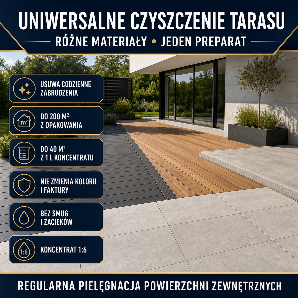 HYDROPROX czyszczenie taras