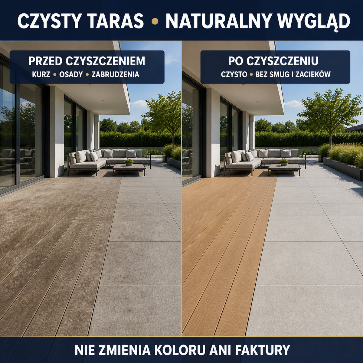 HYDROPROX czyszczenie taras