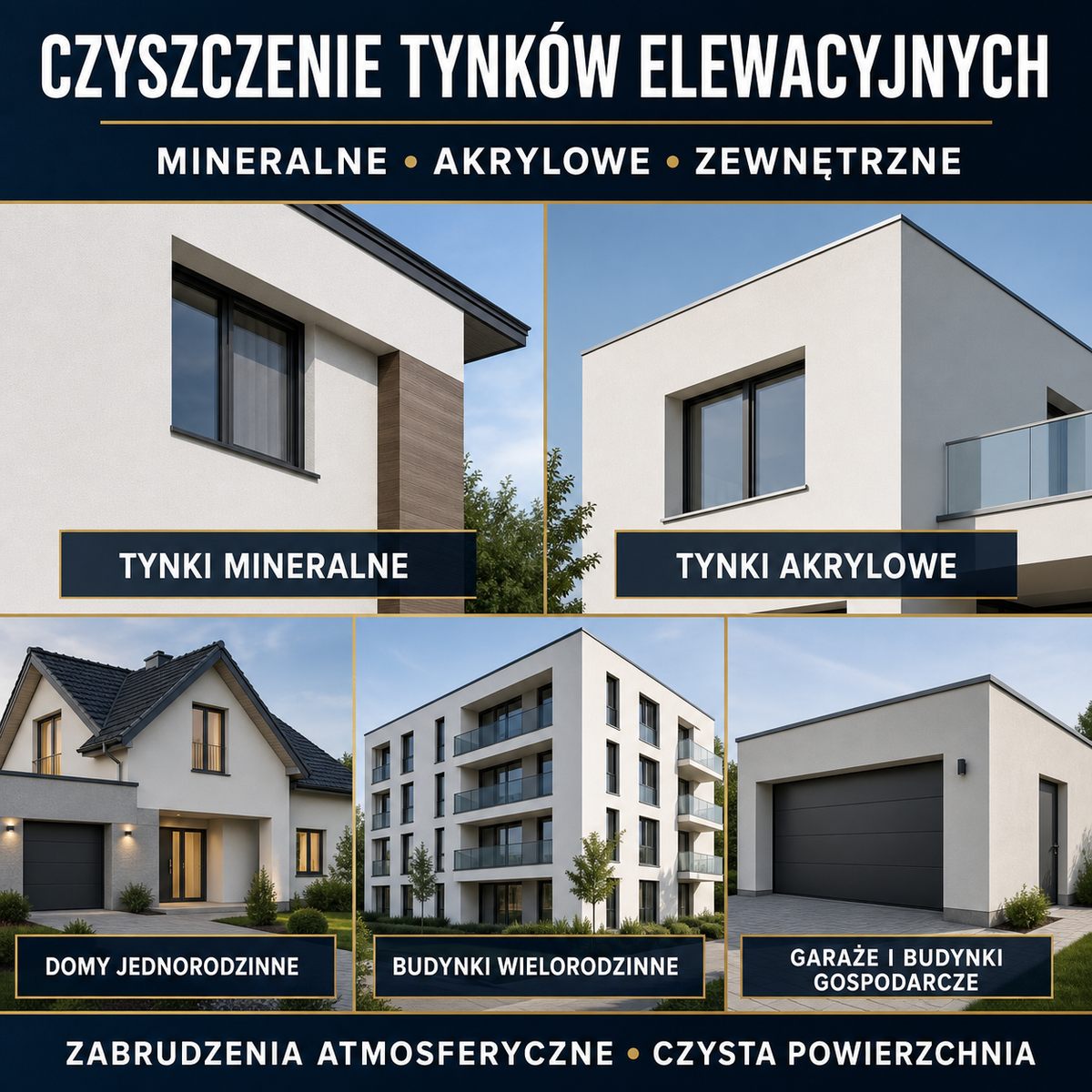 HYDROPROX czyszczenie tynk elewacyjny
