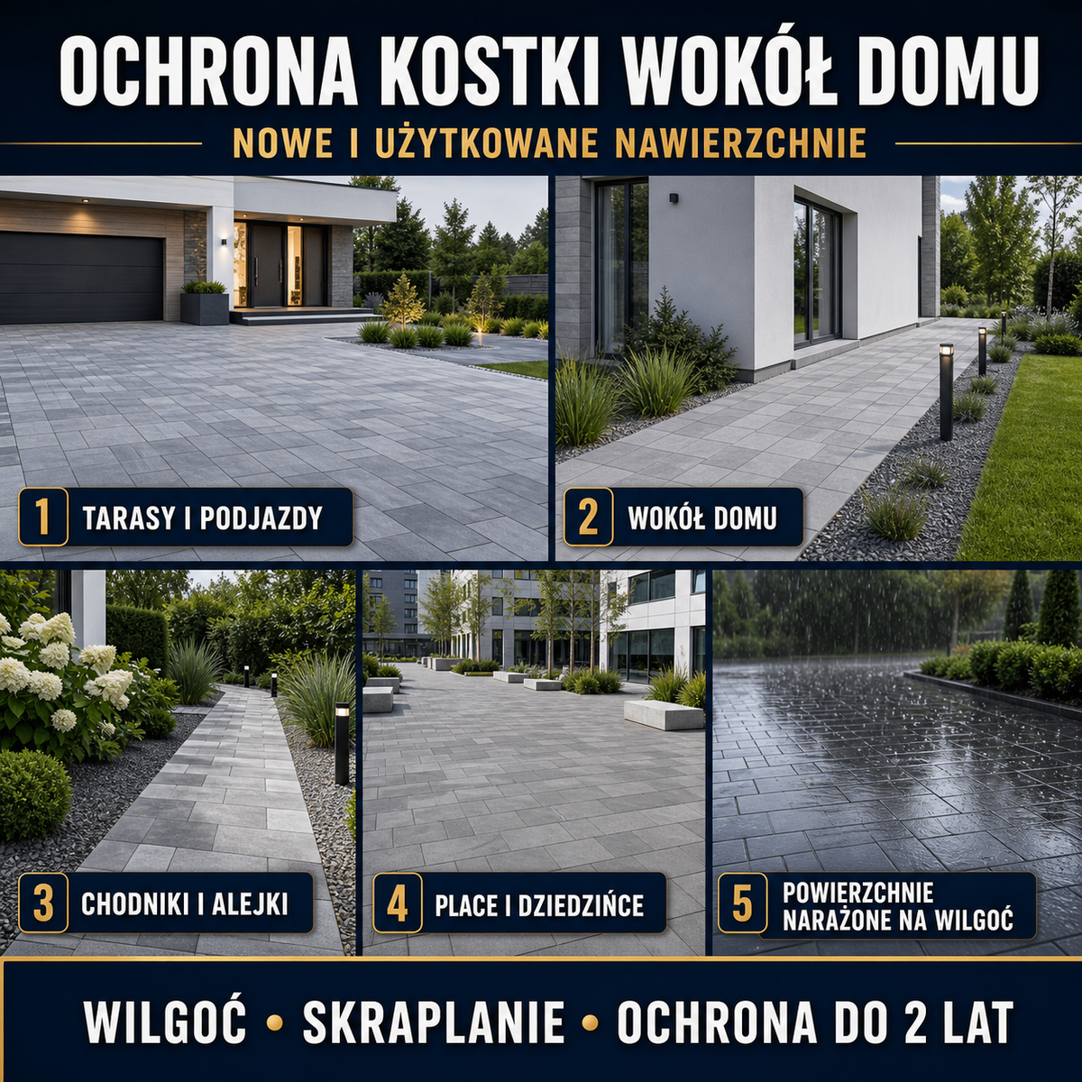 HYDROPROX impregnat przeciwwilgociowy kostka brukowa