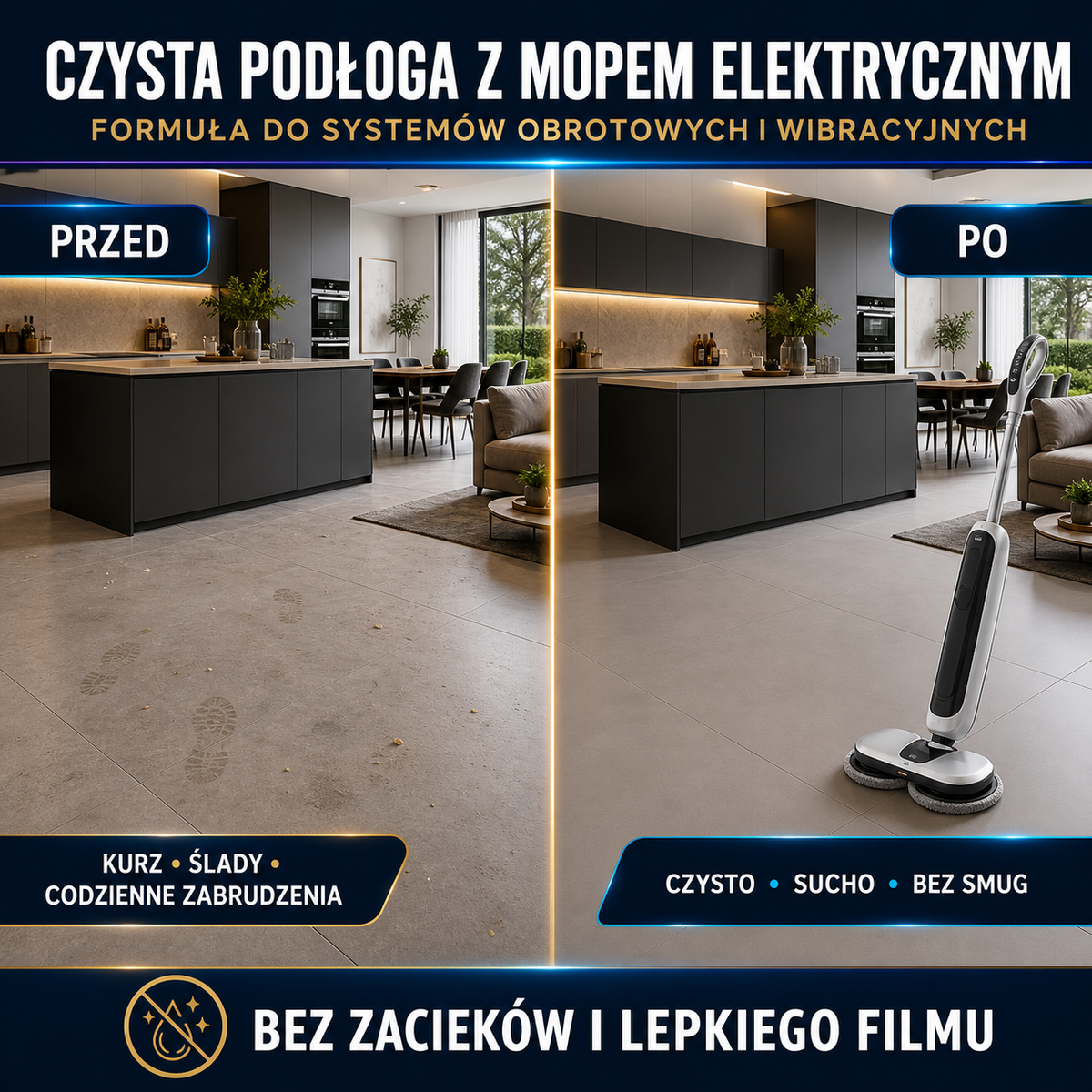 HYDROPROX płyn czyszczący mopy elektryczne