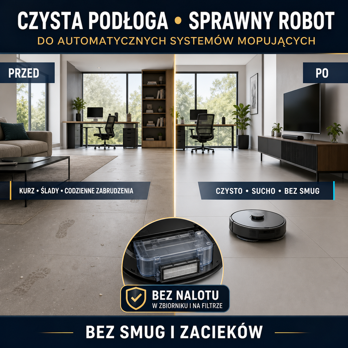 HYDROPROX płyn czyszczący roboty mopujące