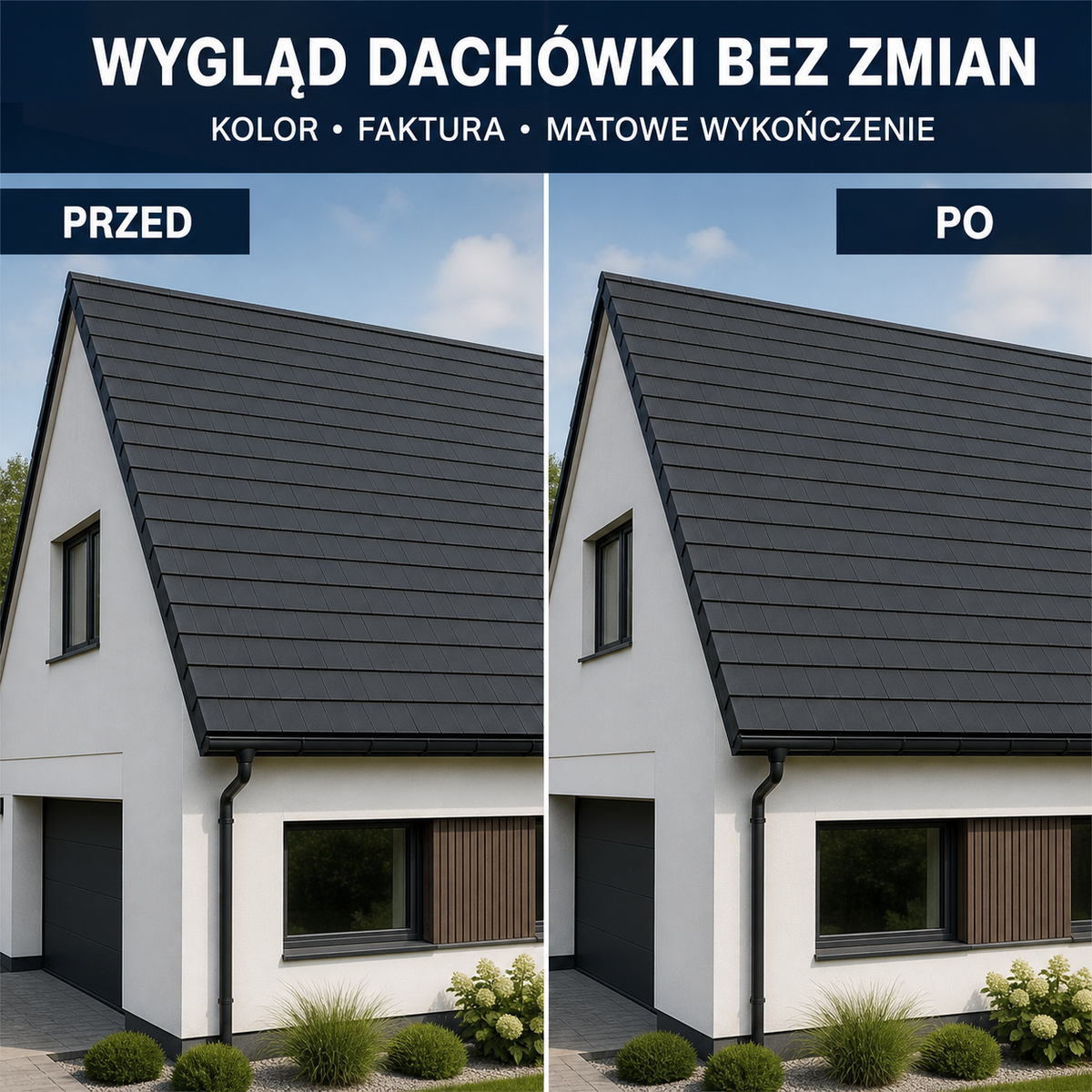 HYDROPROX powłoka ochronna dachówka betonowa
