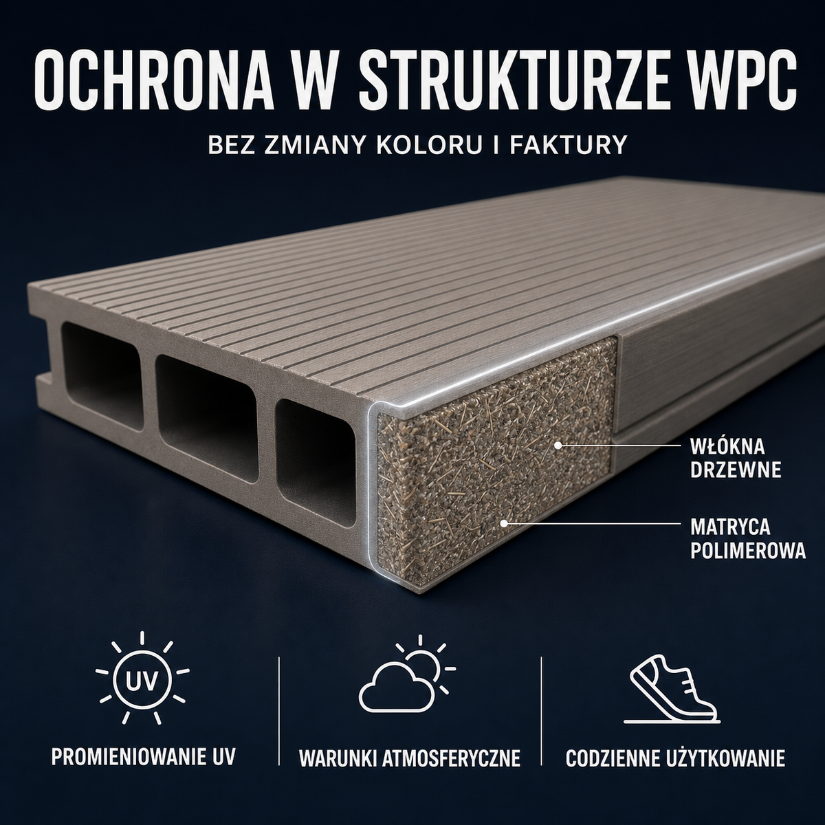 HYDROPROX powłoka ochronna deski tarasowe kompozytowe