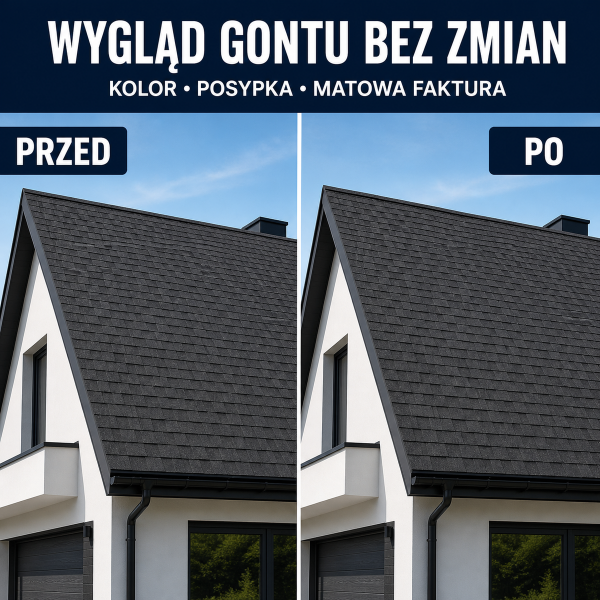 HYDROPROX powłoka ochronna gont bitumiczny