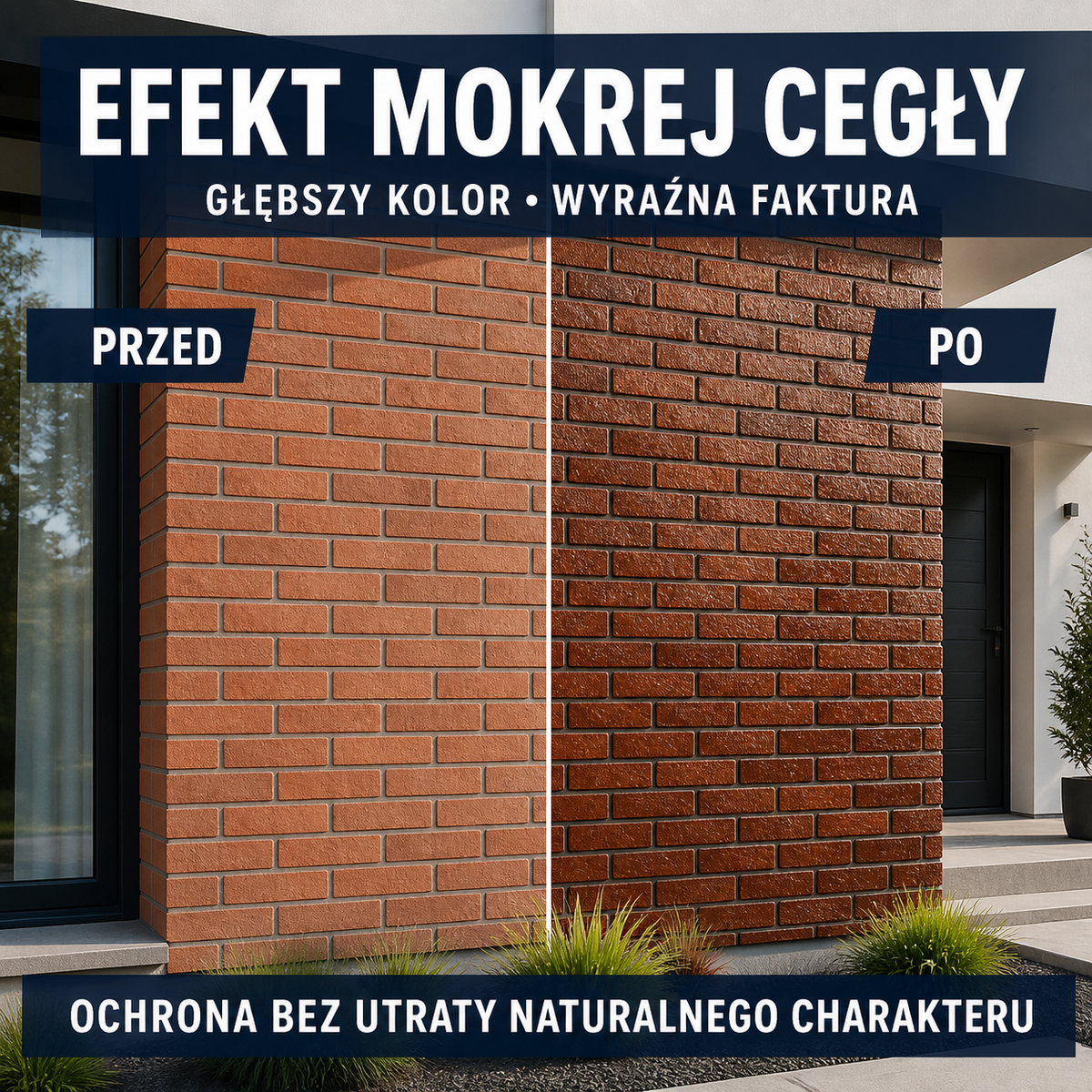 HYDROPROX powłoka ochronna mokra cegła