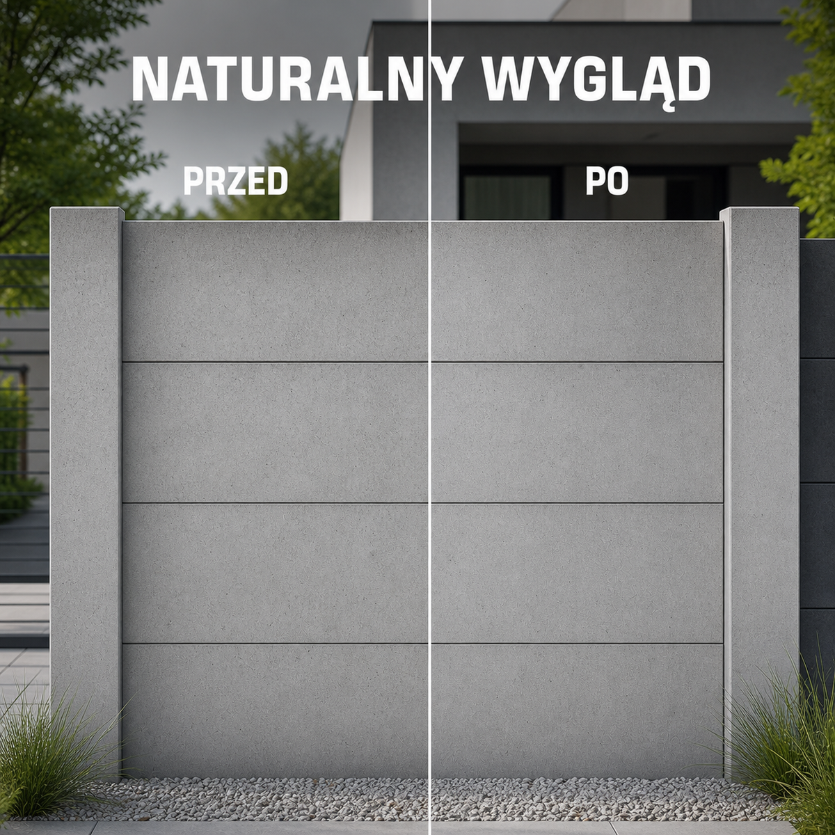 HYDROPROX powłoka ochronna ogrodzenie betonowe