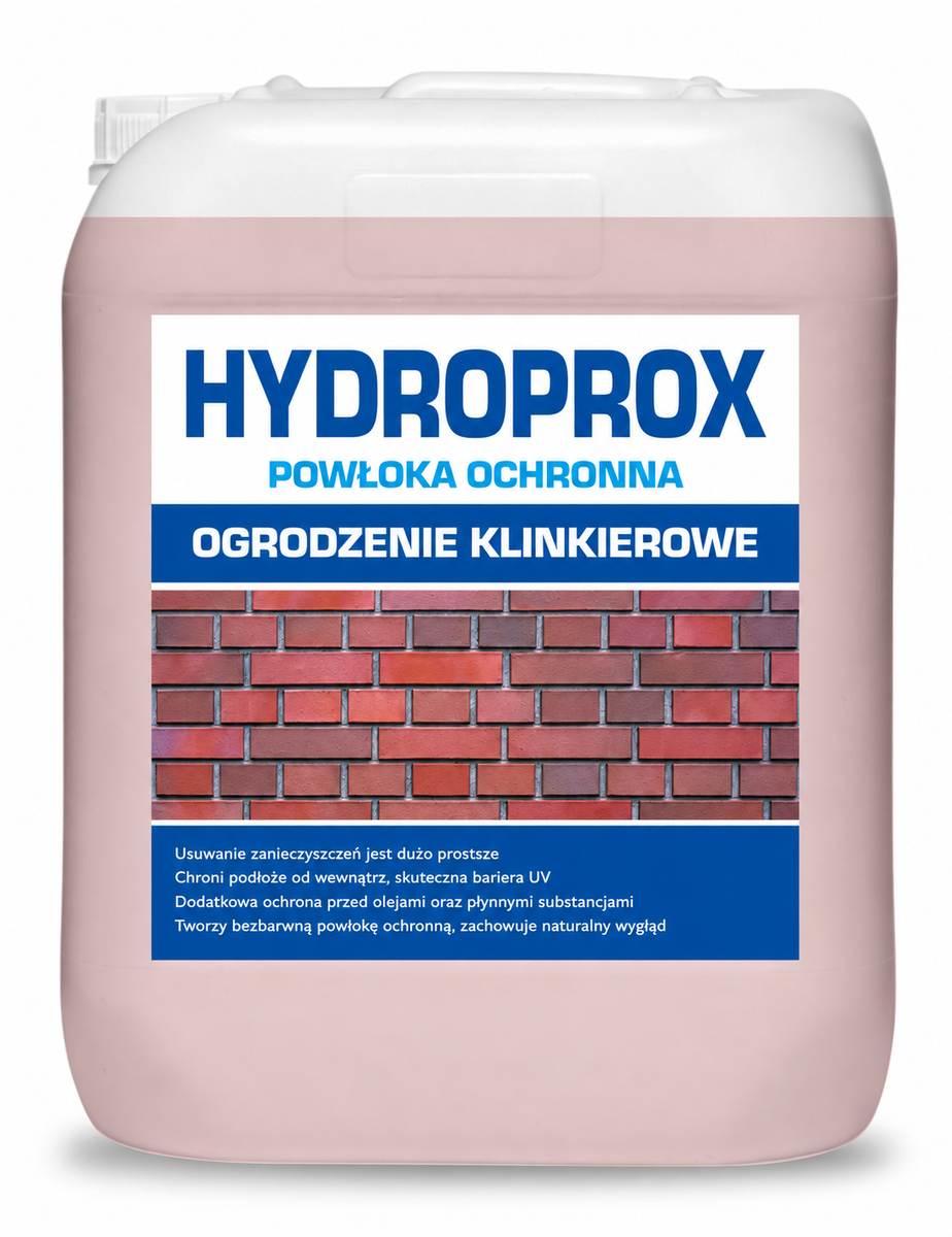 HYDROPROX powłoka ochronna ogrodzenie klinkierowe