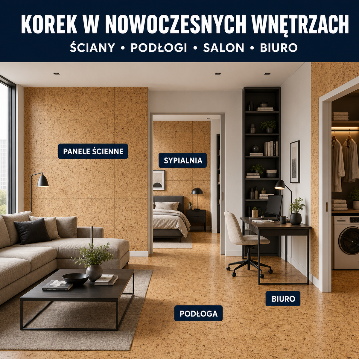 HYDROPROX powłoka ochronna panele korkowe