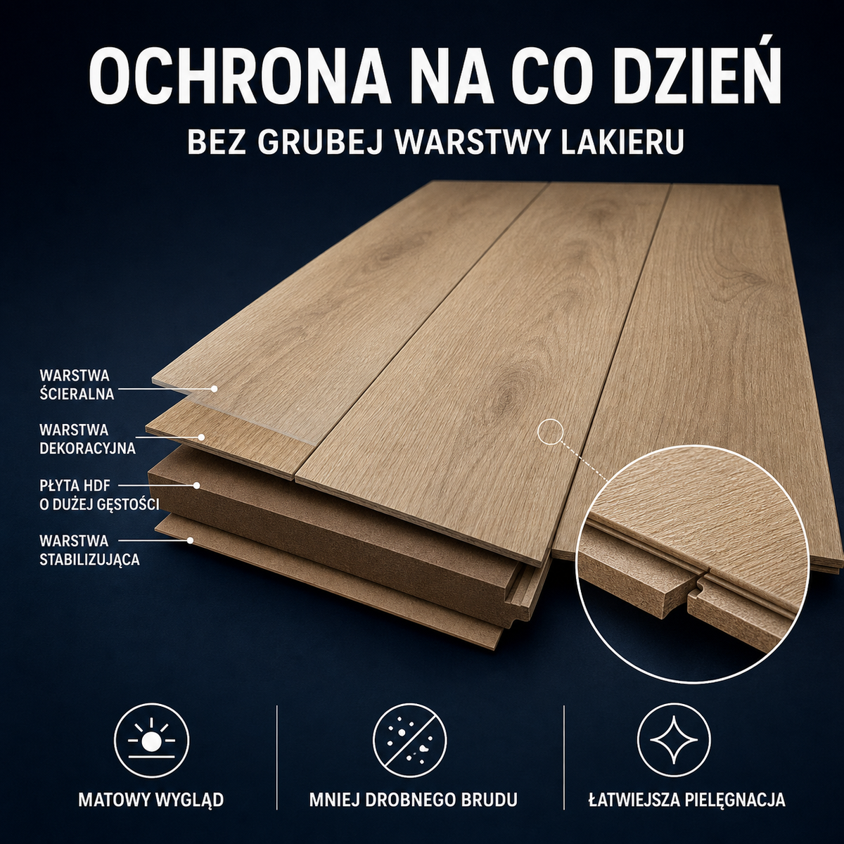 HYDROPROX powłoka ochronna panele laminowane
