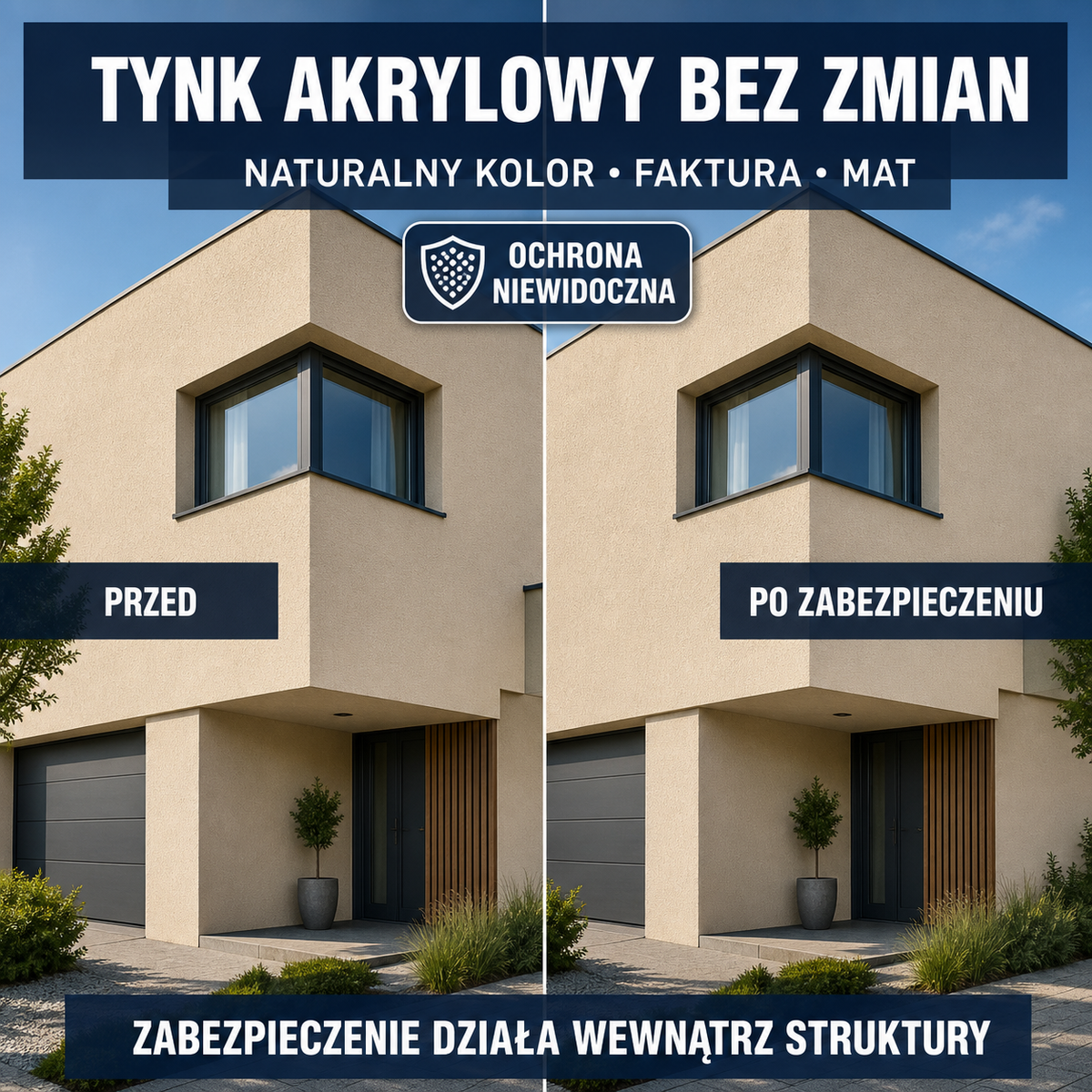 HYDROPROX powłoka ochronna tynk elewacyjny akrylowy